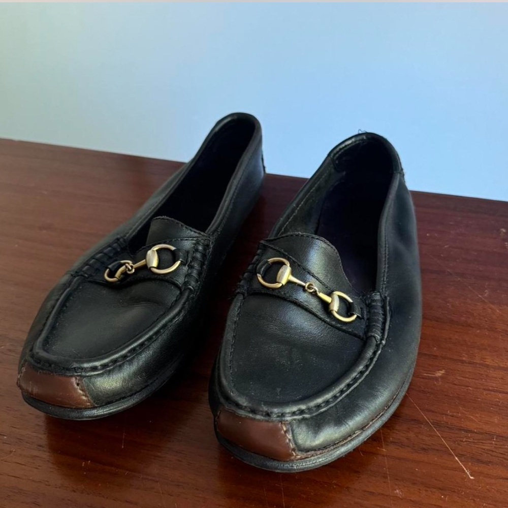 Vintage Gucci horsebit loafers